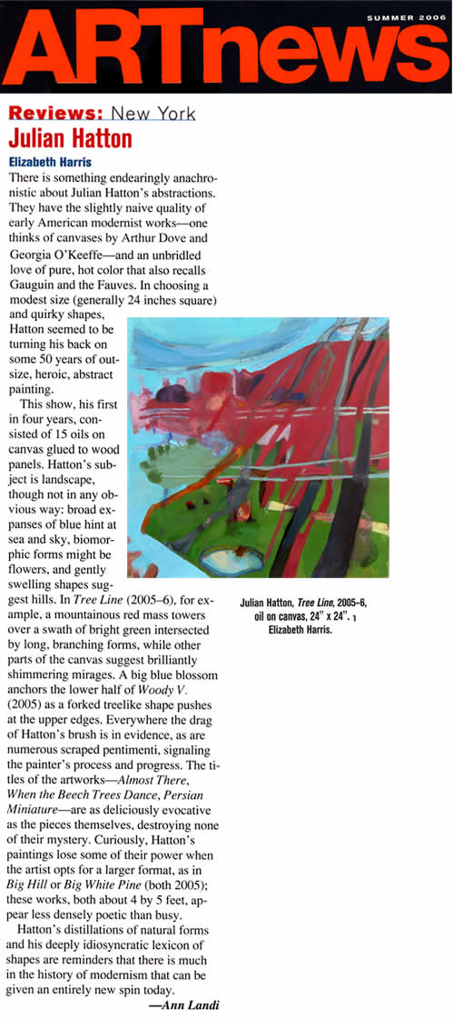 Art News Review, Summer 2006